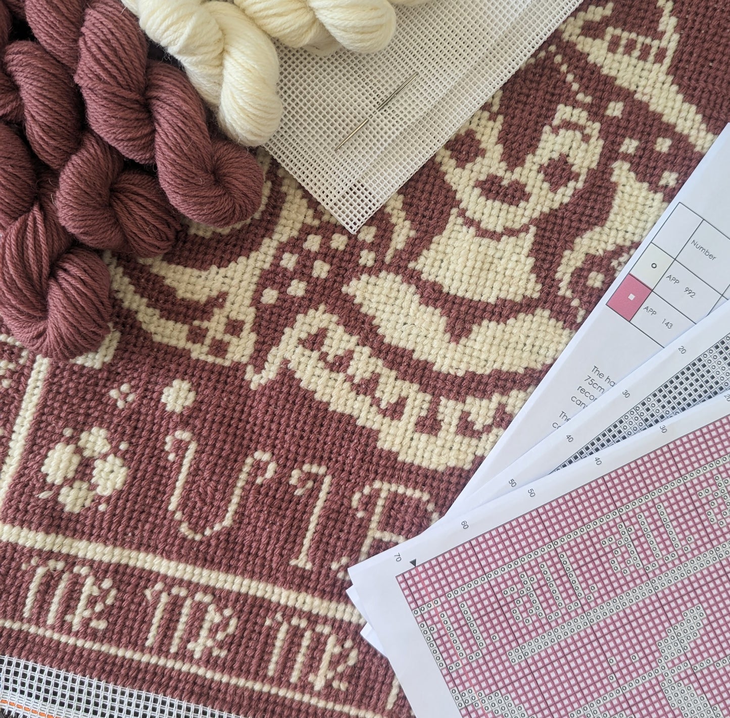 Aries Cross Stitch Cushion Kit