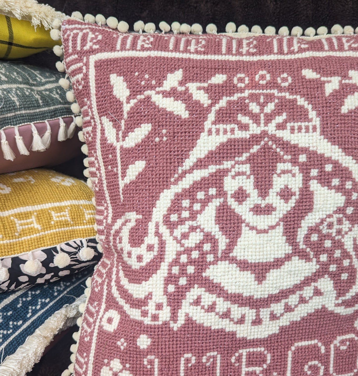 Virgo Cross Stitch Cushion Kit