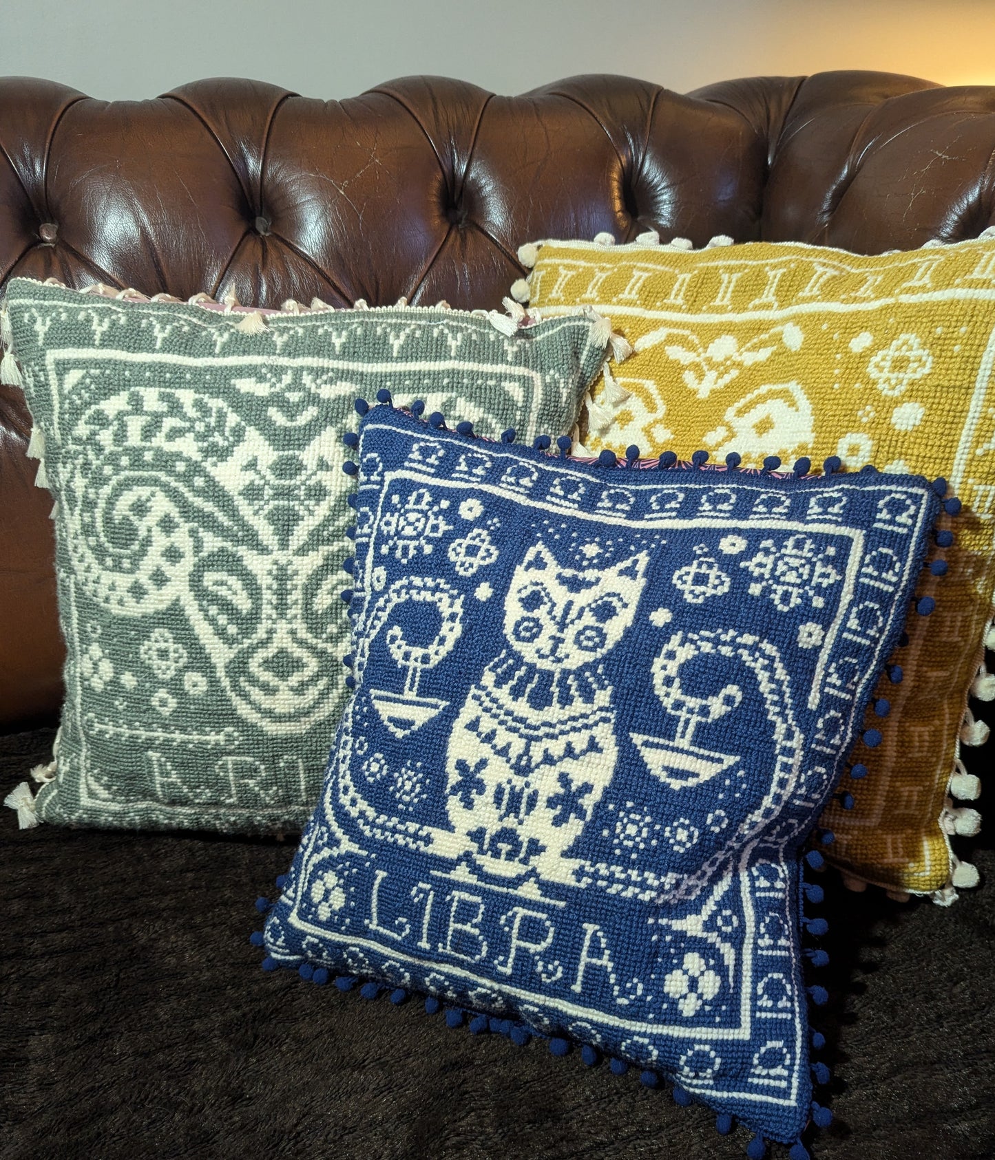 Aries Cross Stitch Cushion Kit