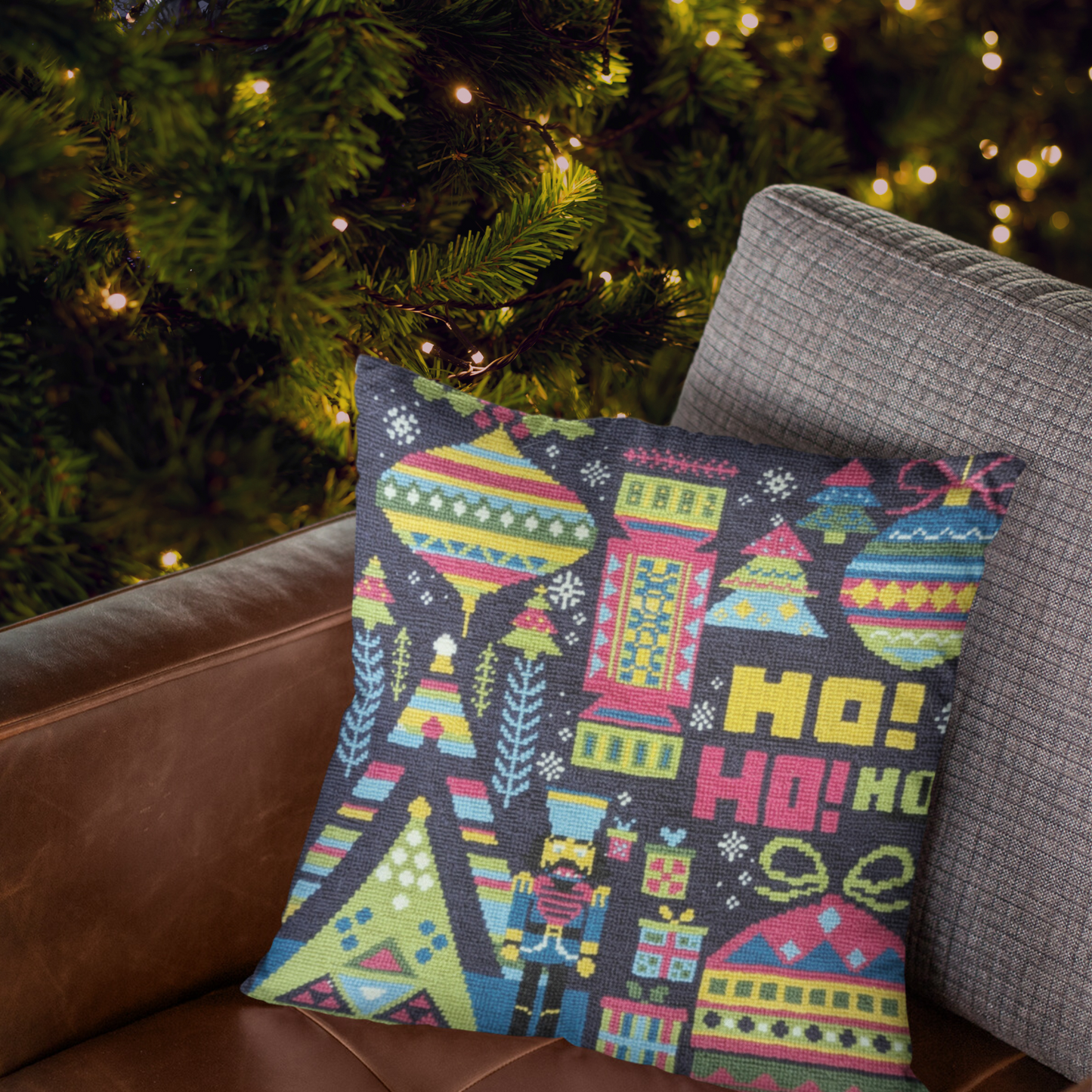 Christmas Patch Cross Stitch Kit