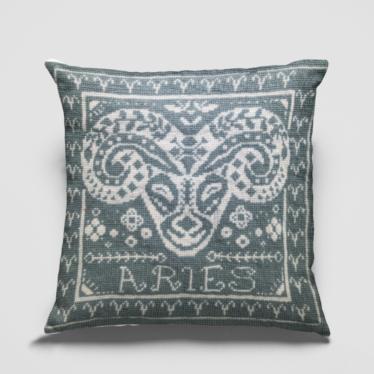 Aries Cross Stitch Cushion Kit