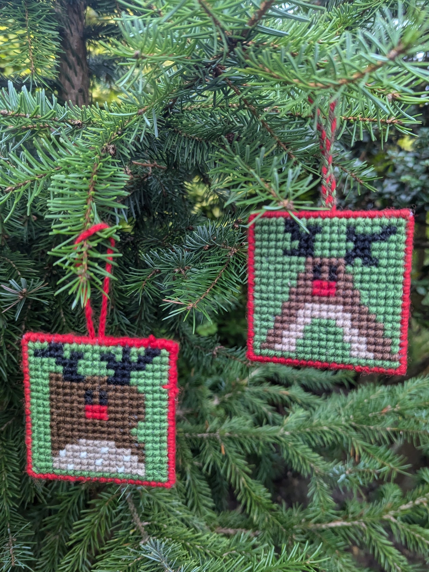 Reindeer Alphabet Cross Stitch Decoration Kit