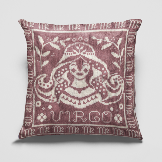 Virgo Cross Stitch Cushion Kit